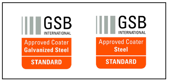 Promet GSB International - Approved Coater - Zertifikate